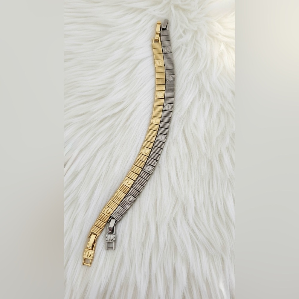 Love Series Inspired Bracelet | 14k Gold Tone | Luxury Style | Luxury Jewelry - Picture 8 of 11